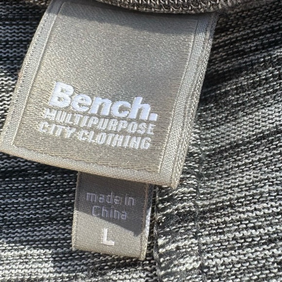 Bench Grey & White Cardigan Size L - Picture 9 of 9